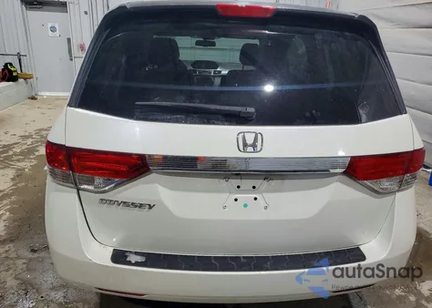 2017 Honda Odyssey Exl from USA, damaged, VIN 5FNRL5H63HB015447